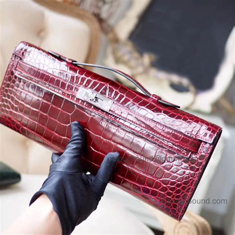 hermes kelly cut clutch replica|hermes kelly pochette crocodile.